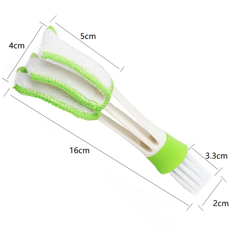 Car Cleaning Brush Air Conditioner Vent Cleaner Detailing Dust Removal Blinds Duster Outlet Brush Car-Styling Auto Accessories