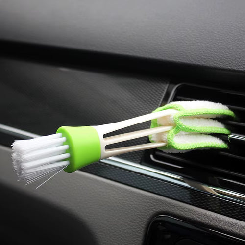 Car Cleaning Brush Air Conditioner Vent Cleaner Detailing Dust Removal Blinds Duster Outlet Brush Car-Styling Auto Accessories